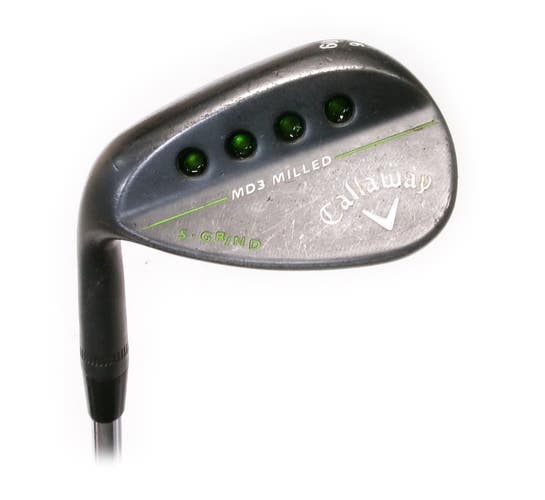LH Callaway Mack Daddy MD3 Milled S Grind 60/9 Lob Wedge True Temper Wedge Flex