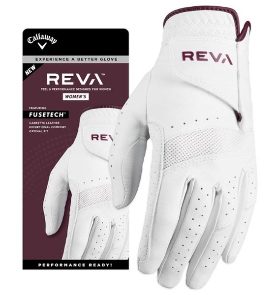 Callaway REVA Glove (White, Women's, LEFT) 2023 Golf  NEW