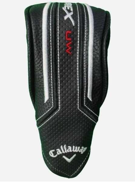 Callaway Apex Utility Wood Headcover (Black/White) Rescue Golf Club Cover NEW