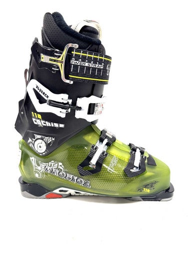 Used Tecnica COCHISE Mens DH Ski Boot Green 275 MP - M09.5 - W10.5 11860-S000298830
