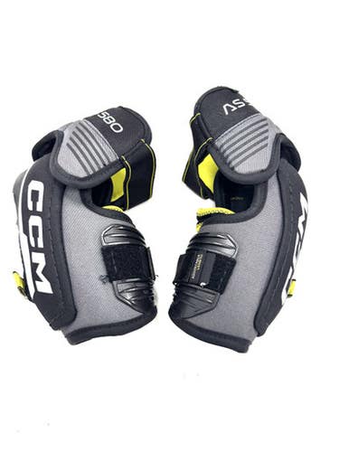 Used CCM AS580 TACKS Senior Elbow Pads SM 11860-S000300275