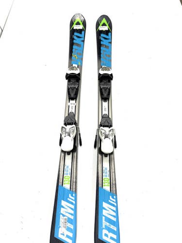 Used Volkl RTM JR Boys DH Ski/Binding Royal Blue 130 cm 11860-S000300288
