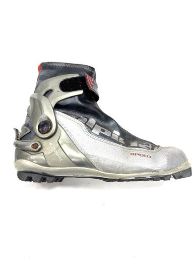 Used 42 Alpina NNN XC Ski Boots Grey M 08.5-09 / W 09-09.5 11860-S000300321