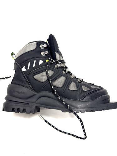 Used Whitewoods Boys 75MM XC Ski Boots Black JR-02 11860-S000285831