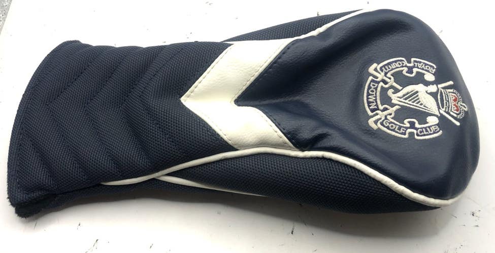 Royal County Down Golf Club Fairway Wood Headcover by PRG - Blue - Rare