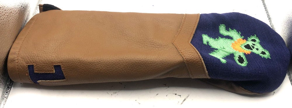 GRATEFUL DEAD Dancing Bear SMATHERS & BRANSON Driver Headcover premium leather