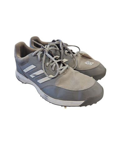 Used Adidas Mens Golf Shoes Grey Senior 10.5 11850-S000022036