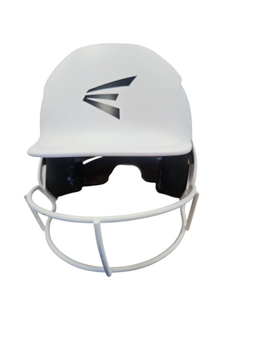 Used Easton PROWESS S/M Batting Helmet w/Mask White SM 11850-S000022025