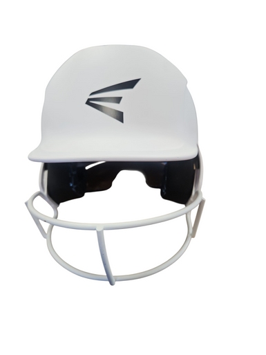 Used Easton PROWESS S/M Batting Helmet w/Mask White SM 11850-S000022025