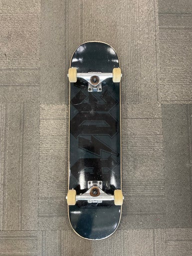 Used AC DC SKATEBOARD Complete Skateboard Black Regular 11614-S000224566