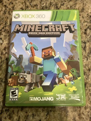 Minecraft - Xbox 360 Edition - Case And Disc