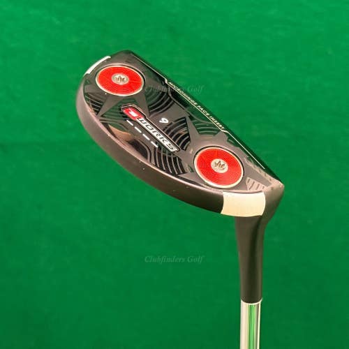 Odyssey O-Works 9 33" Heel-Shafted Putter Golf Club W/ Super Stroke & HC