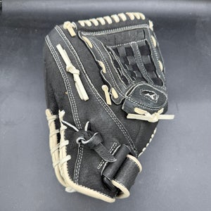 Mizuno Shadow Series 12.5" Baseball Softball Glove GSH1253 LHT Black