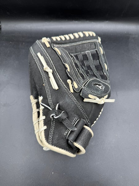 Mizuno Shadow Series 12.5" Baseball Softball Glove GSH1253 LHT Black