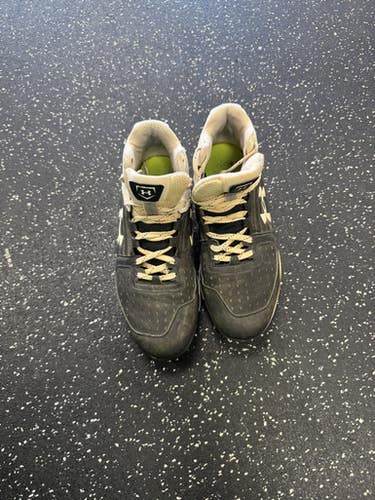 Used Under Armour BB/SB Cleats Black Senior 7.5 11849-S000033269