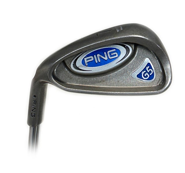 LH Ping G5 Single 7 Iron Black Dot Steel True Temper Regular Flex