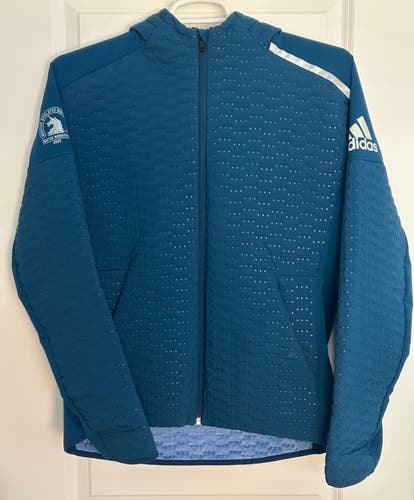 Adidas Boston Marathon 2019 Womens Hooded Full Zip Jacket