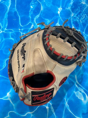 Rawlings Heart of the Hide RH Catcher's Baseball Glove 33" (Used)