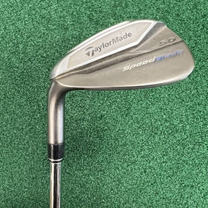 Taylormade Speedblade Approach Wedge GW 50 Steel Shaft Stiff Left Handed 35.5"