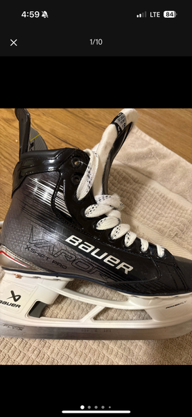 Bauer Vapor X Shift Pro Hockey Skates 8.5 (New)