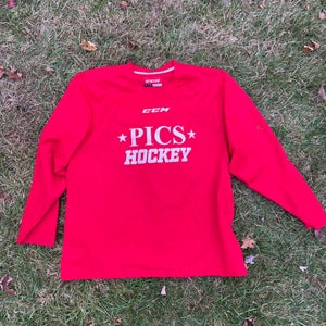 Springfield Pics Red Large Men's CCM Jersey (Used)