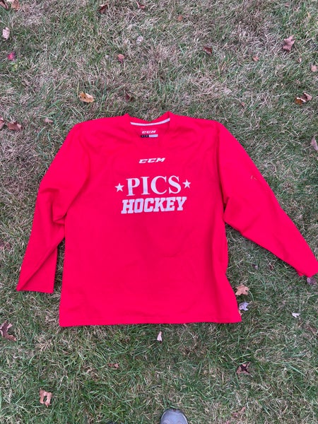 Springfield Pics Red Large Men's CCM Jersey (Used)