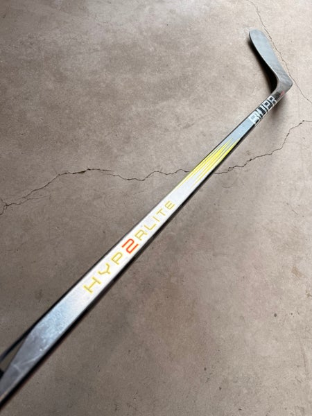 77 Flex P92 Senior Bauer Vapor Hyperlite 2 Left Hand Hockey Stick Pro Stock (USED)
