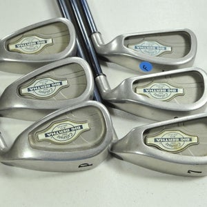 Callaway Big Bertha X-12 5-PW Iron Set Firm Flex Right Graphite # 198613