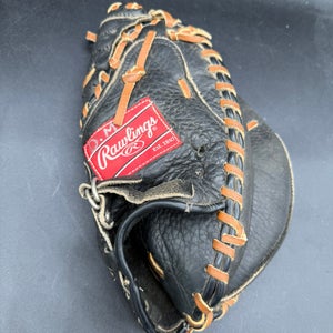 Rawlings Renegade Series Catchers Mitt Glove RSCMY Lite Toe Black Youth Baseball