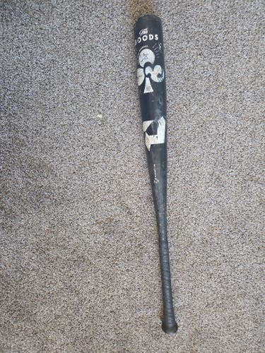 2022 DeMarini The Goods One Piece Alloy BBCOR Certified Bat (-3) 28 oz 31" (Used)