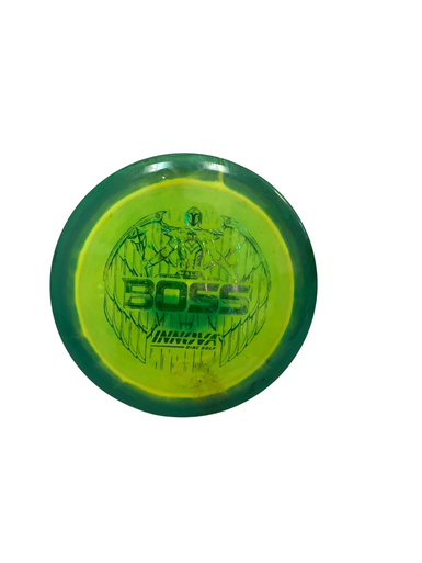 Used Innova HALO STAR BOSS Disc Golf Driver Green 177g 11692-S000142883