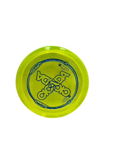 Used Discraft Z FIRST RUN CICADA Disc Golf Driver Optic Yellow 173g 11692-S000142899