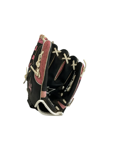 Used Easton EKP9500 BB/SB Glove T-ball Black And Pink 9 1/2" 11692-S000142908