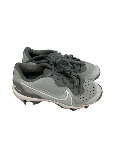 Used Nike HUARACHE 4 KEY BB/SB Cleats Grey Junior 01 11692-S000142914