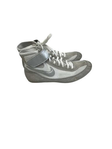 Used Nike SPEED SWEEP VII Wrestling Shoes White Senior 9.5 11692-S000142919