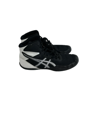 Used Asics MATFLEX Wrestling Shoes Black Junior 05 11692-S000142943