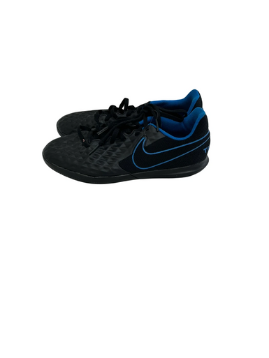 Used Nike TIEMPO Soccer Indoor Shoes Black Junior 06 11692-S000142989