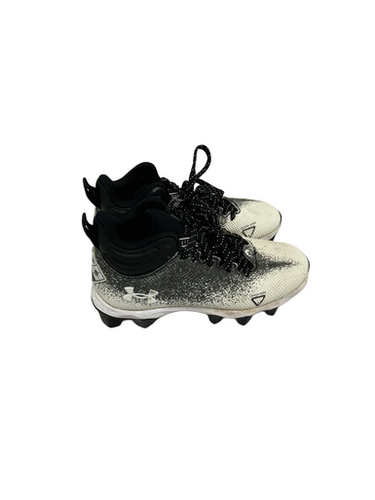 Used Under Armour SPOTLIGHT FRANCHISE Jr FB Cleats Black Junior 01 11692-S000143506