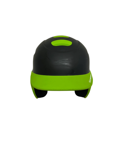 Used BoomBah BBH2 JR Batting Helmet No Mask Black And Neon Green One Size 11692-S000143523