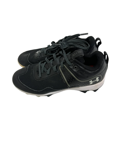 Used Under Armour GLYDE BB/SB Cleats Black Junior 04 11692-S000143519