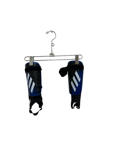 Used Adidas Soccer Shin Guards Junior Royal Blue SM 11692-S000143529