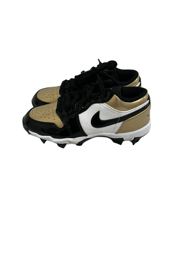 Used Nike JORDAN 1 LOWS Jr FB Cleats Black Junior 03 11692-S000143551