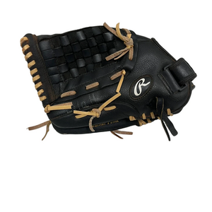 Used Rawlings RSB LH Throw Fastpitch Gloves Black 13" 11692-S000143594