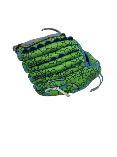 Used Rawlings PL9G-DINO BB/SB Glove T-ball Green 9" 11692-S000143601