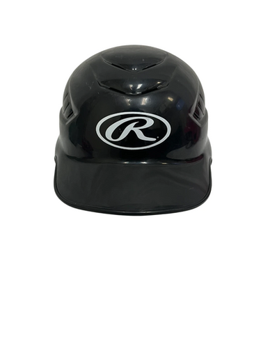 Used Rawlings CFTBH-R1 Batting Helmet No Mask Black One Size 11692-S000143598