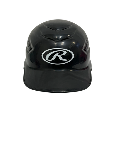 Used Rawlings CFTBH-R1 Batting Helmet No Mask Black One Size 11692-S000143598