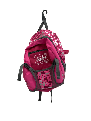 Used Rawlings BB/SB BACKPACK BB/SB Player Backpack Pink 11692-S000143607