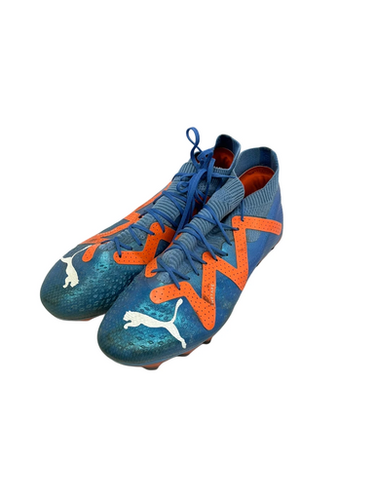 Used Puma FUTURE PRO Soccer Cleats Royal Blue Senior 9 11692-S000143613