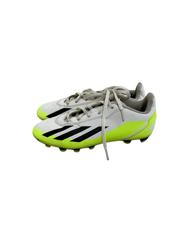 Used Adidas CRAZYFAST Soccer Cleats White Senior 6 11692-S000143642
