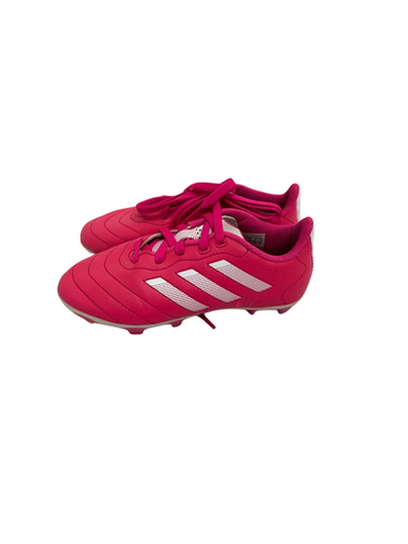 Used Adidas GOLETTO Soccer Cleats Pink Youth 13.0 11692-S000143643